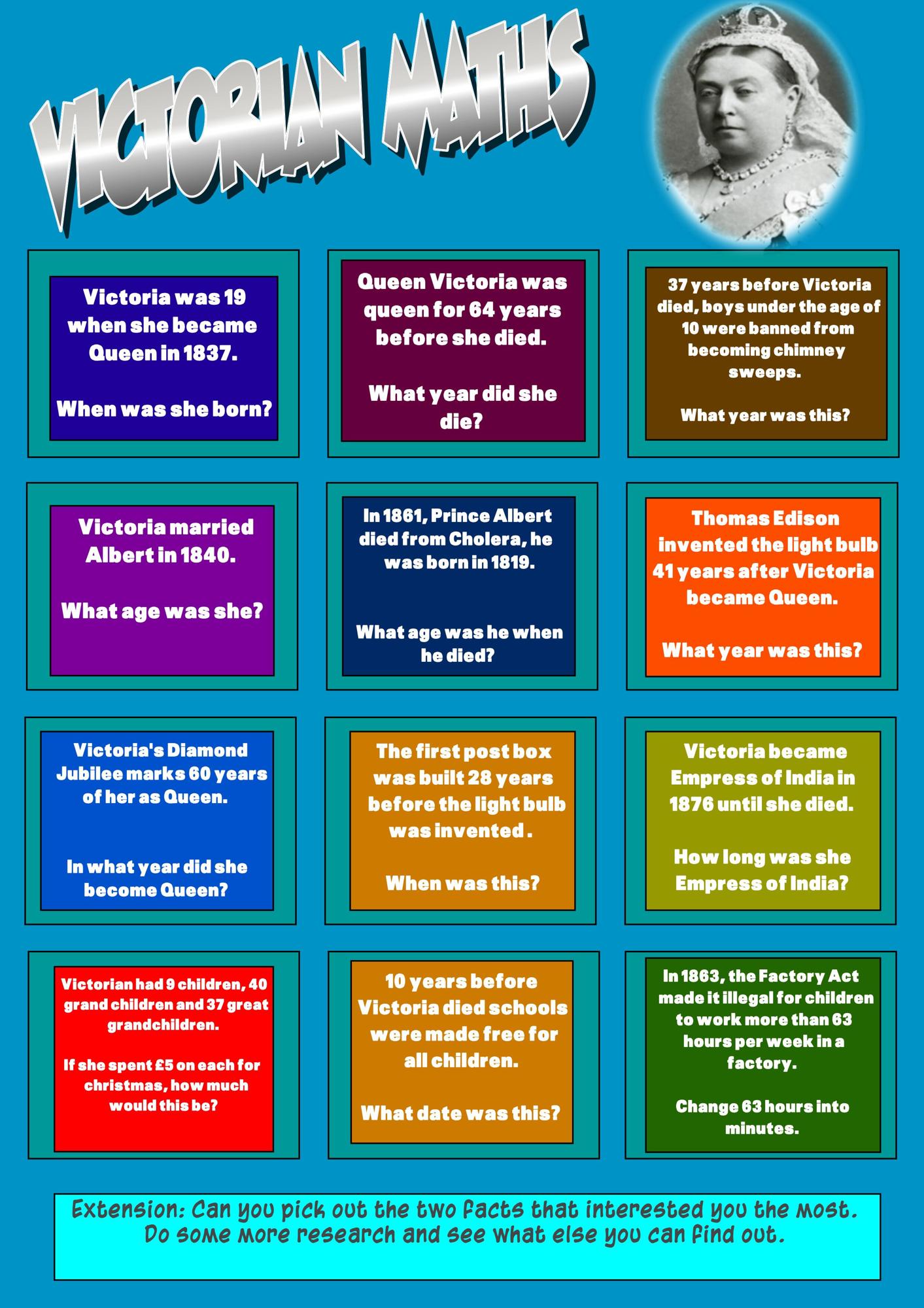 Victorian Maths Puzzle (Year 5) Blog Hill Mead Primary School